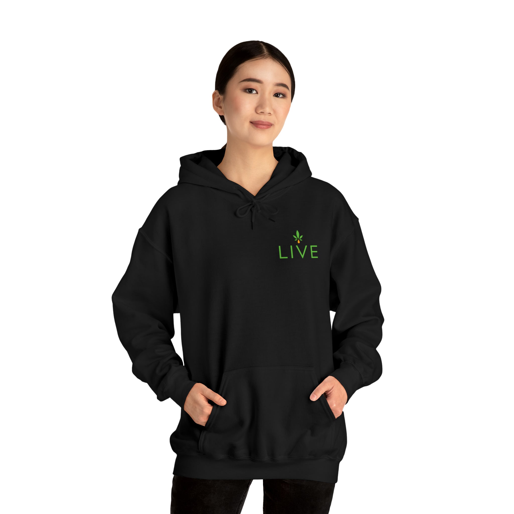 Unisex Hooded Sweatshirt - LIVE