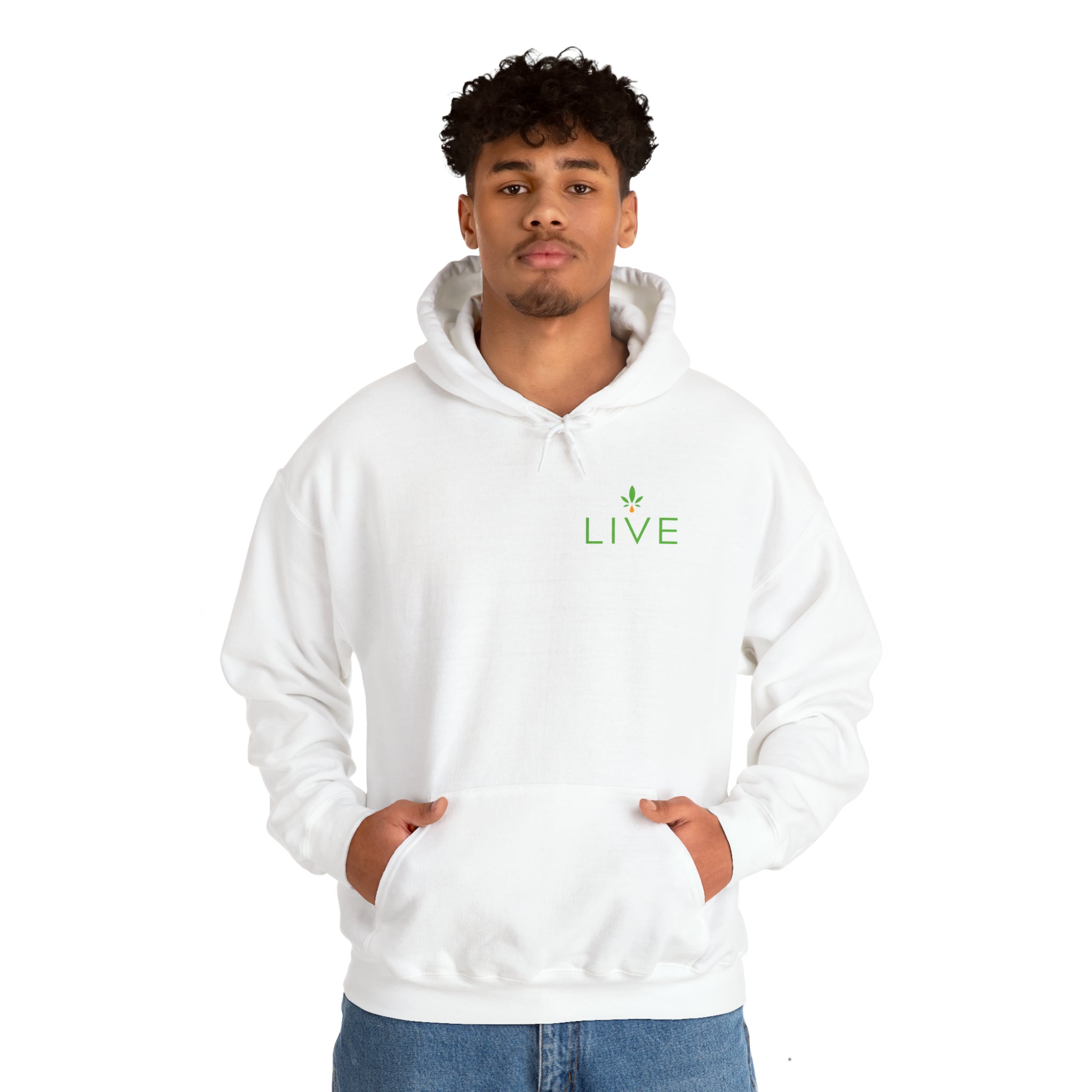 Unisex Hooded Sweatshirt - LIVE