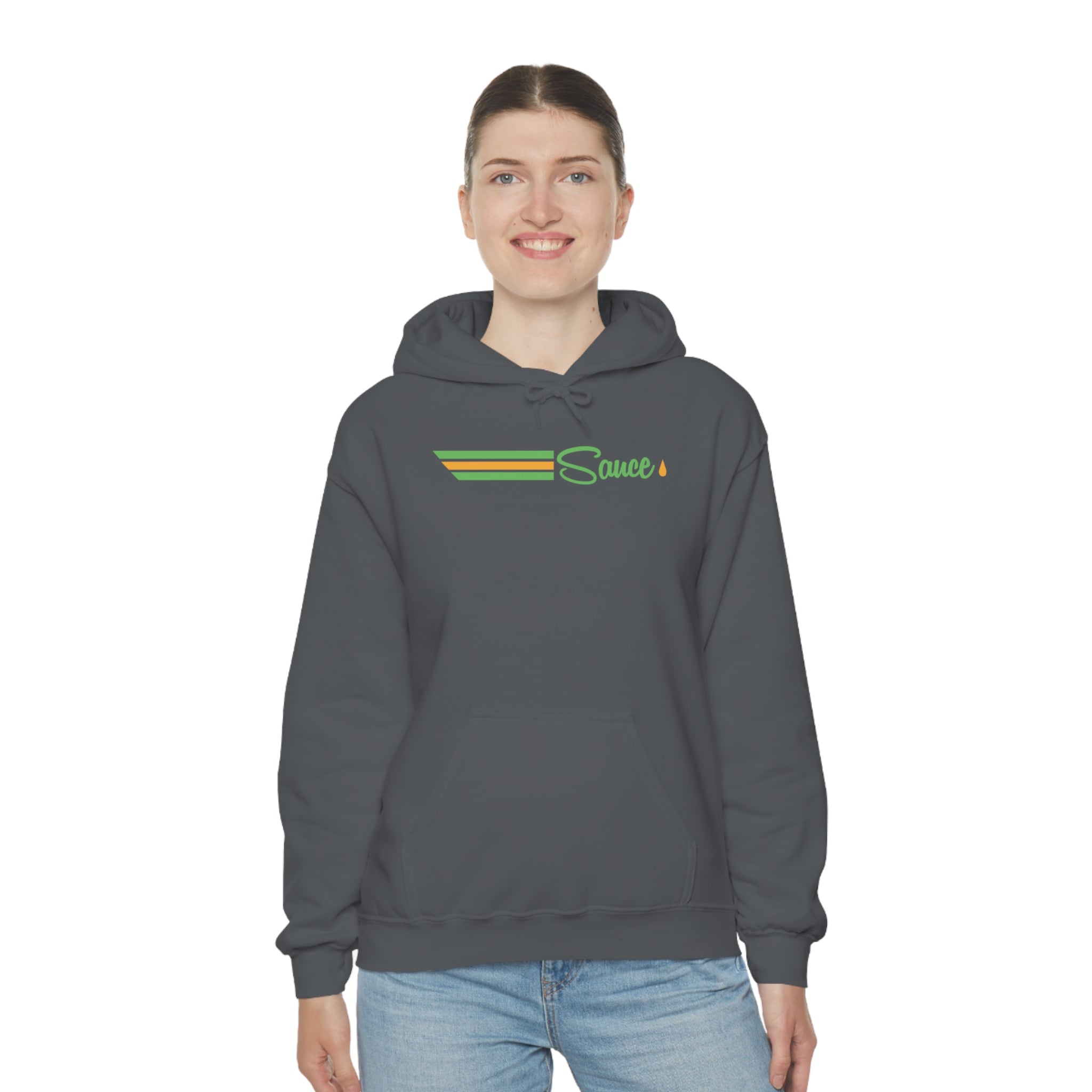Unisex Heavy Blend™ Hooded Sweatshirt - LIVE & SAUCE