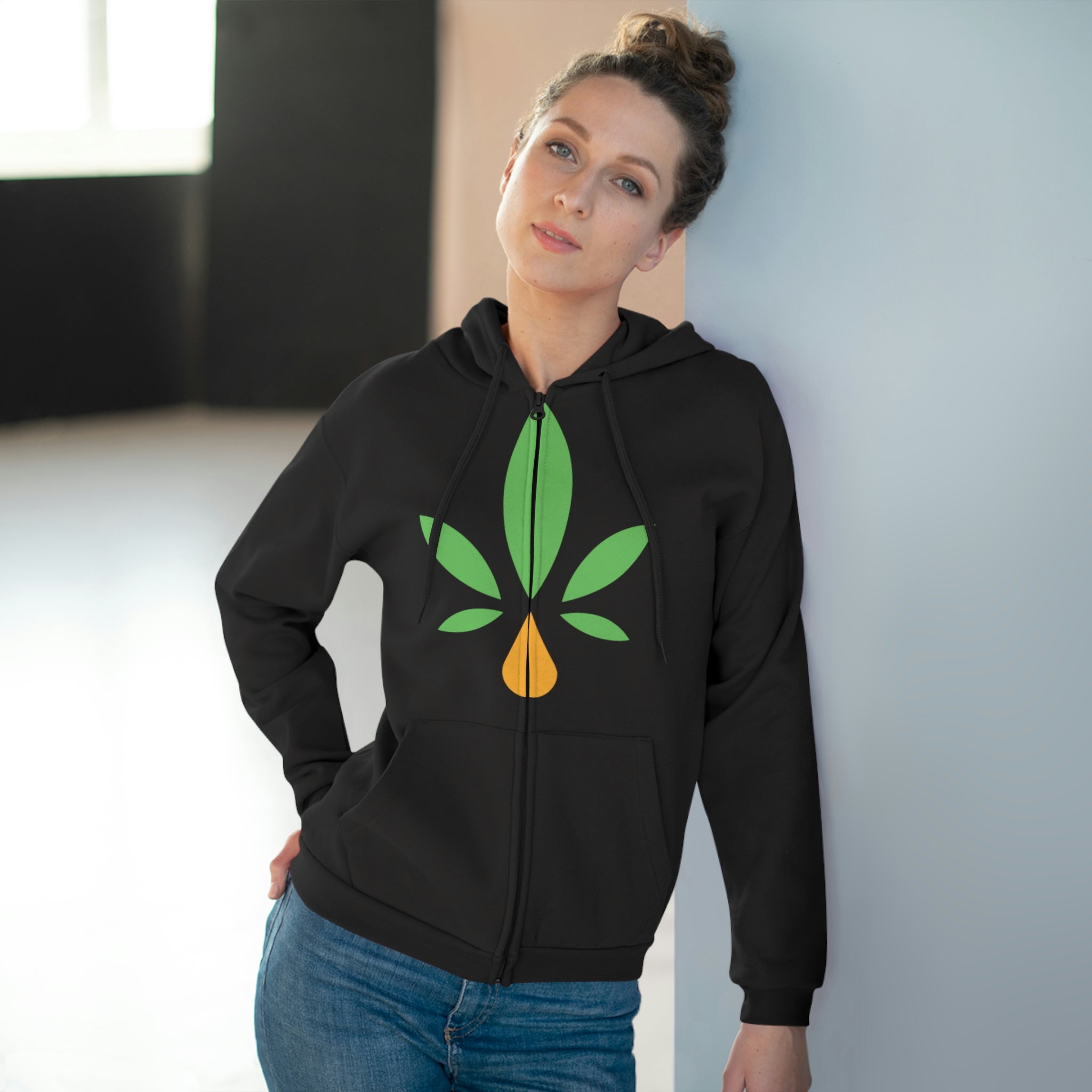 Unisex Hooded Zip Sweatshirt - SUZIES, CLEARS & LIVE