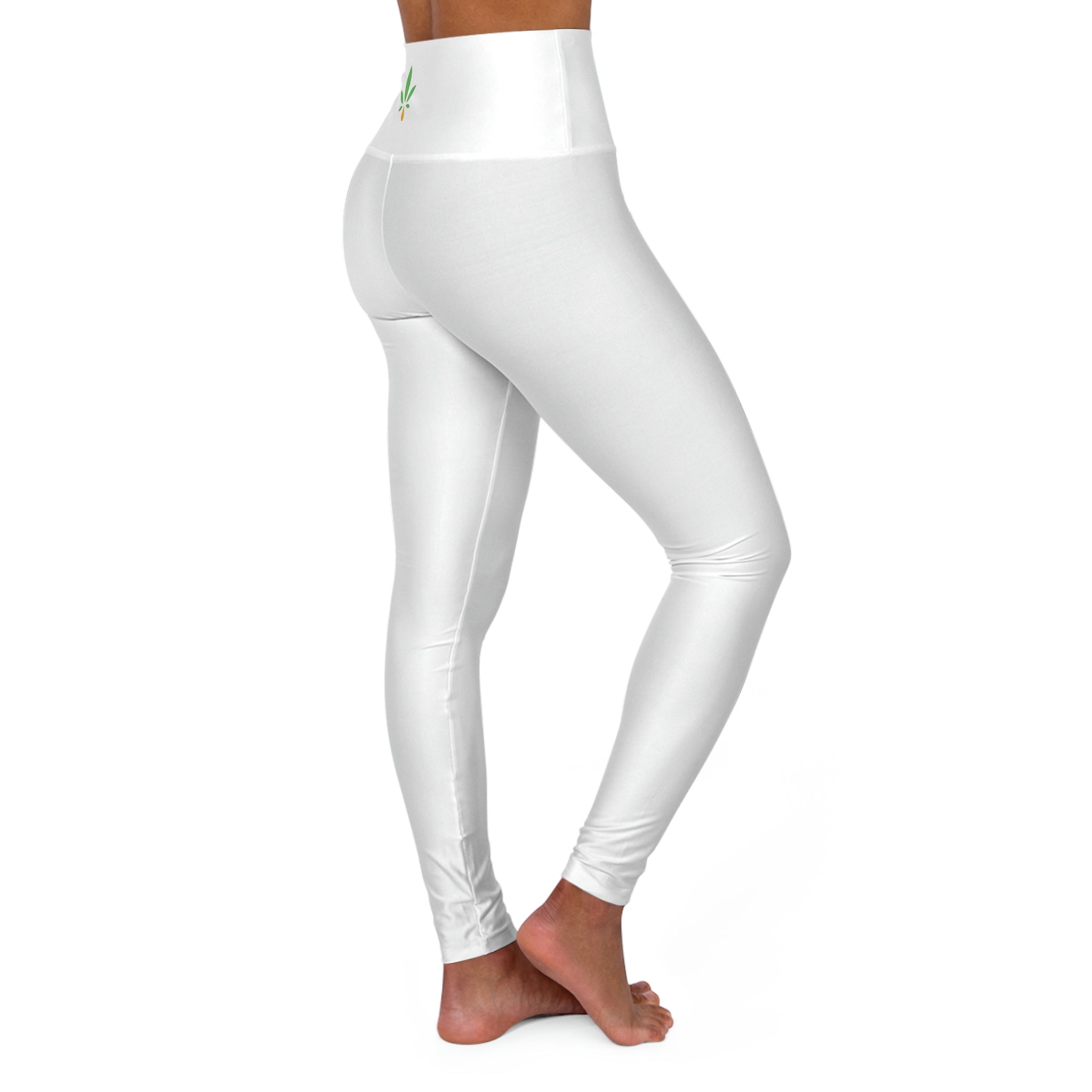 High Waisted Yoga Leggings - LIVE