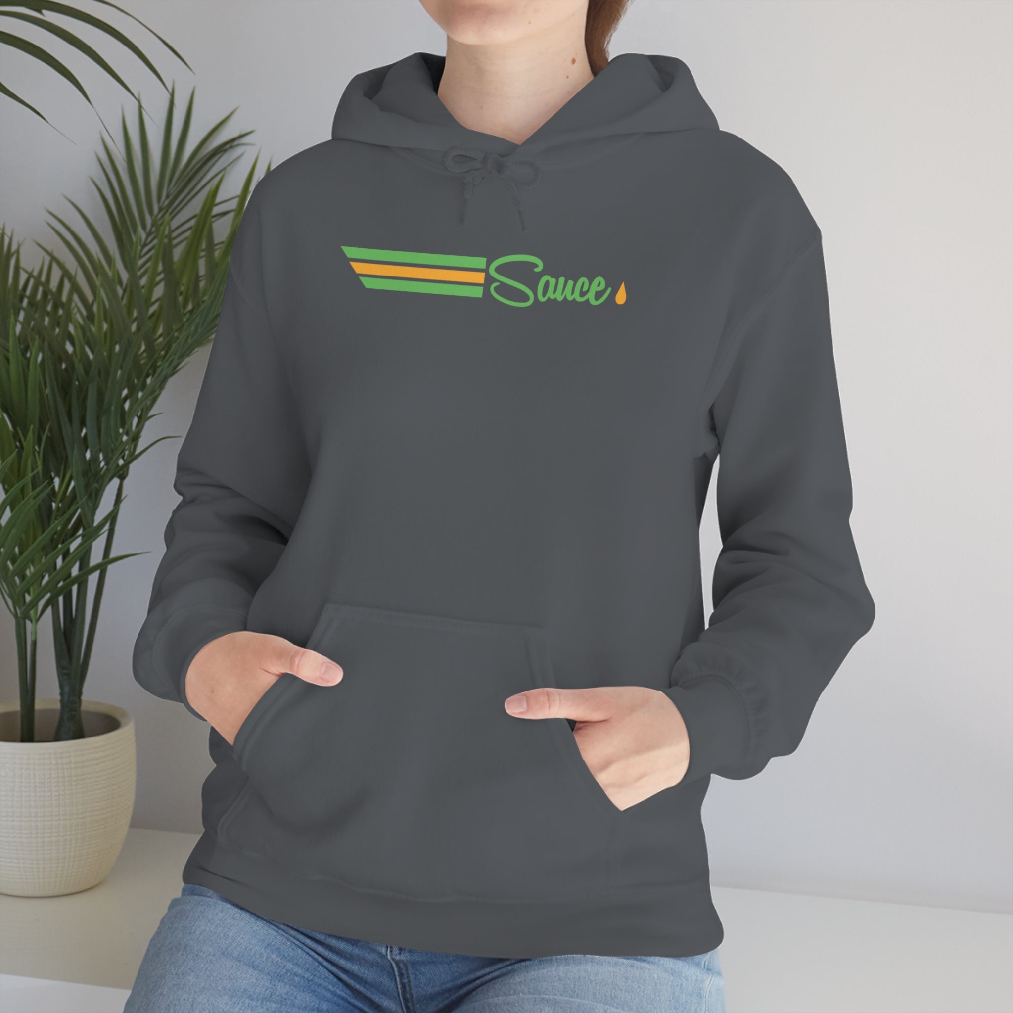 Unisex Heavy Blend™ Hooded Sweatshirt - LIVE & SAUCE