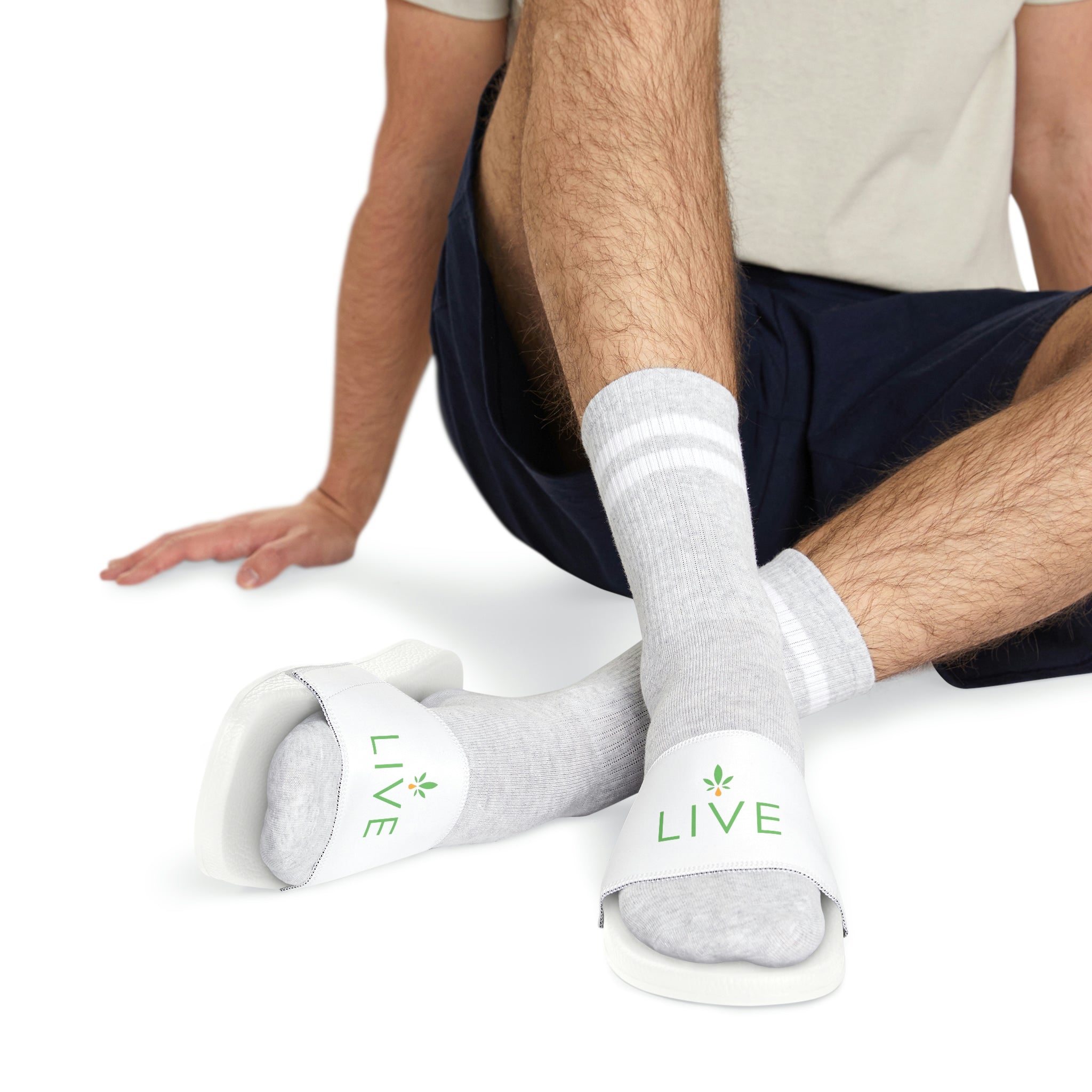 Men's Slide Sandals - LIVE