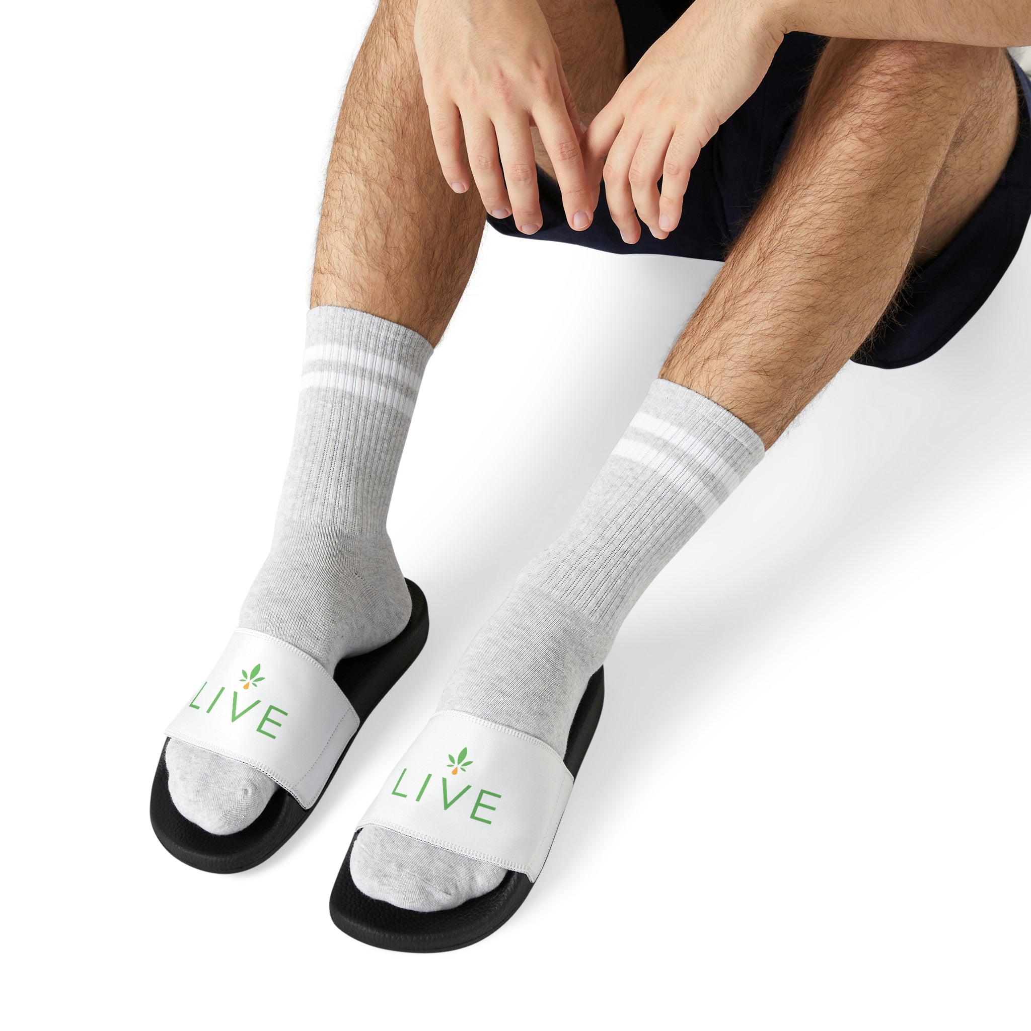 Men's Slide Sandals - LIVE