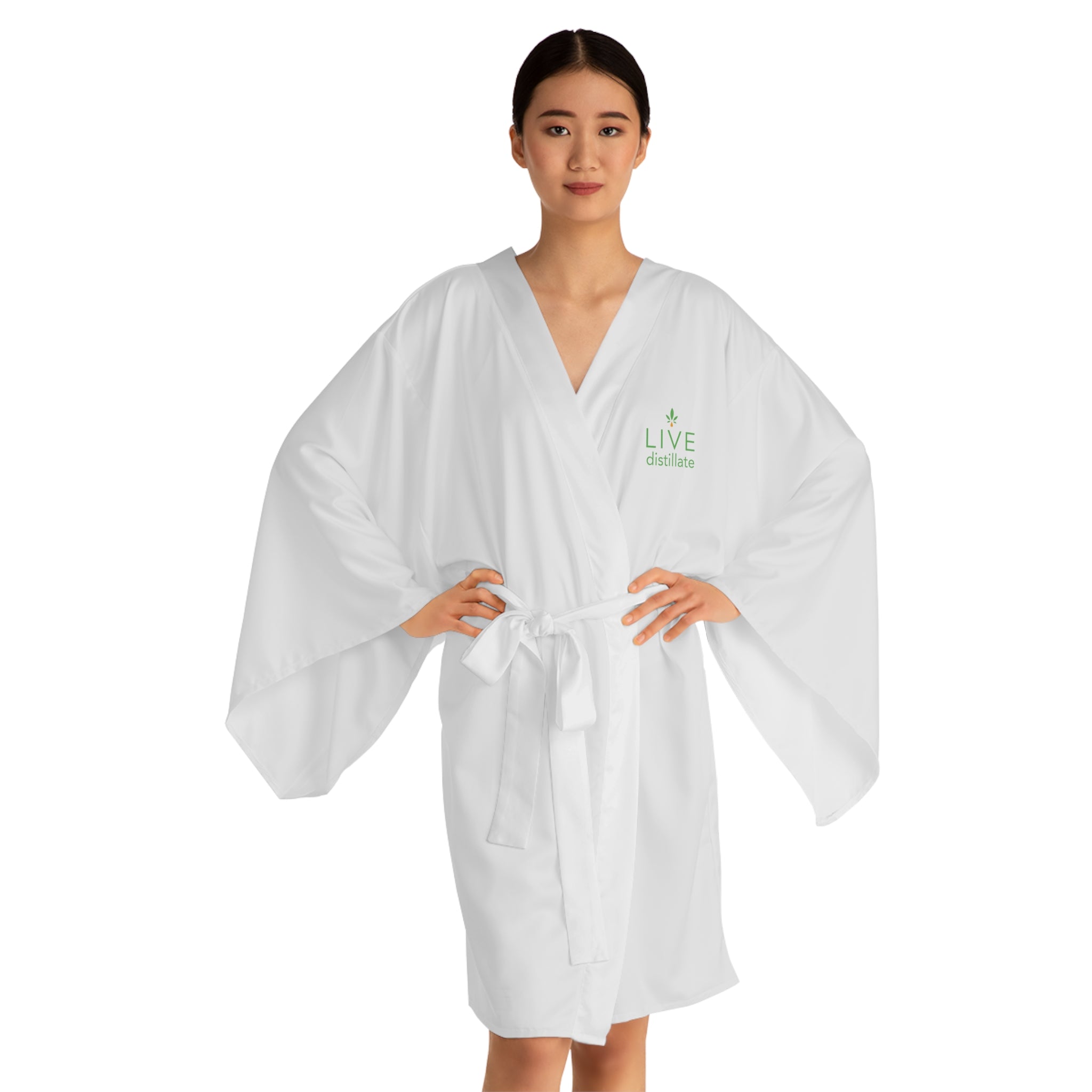 Long Sleeve Kimono Robe - DISTILLATE