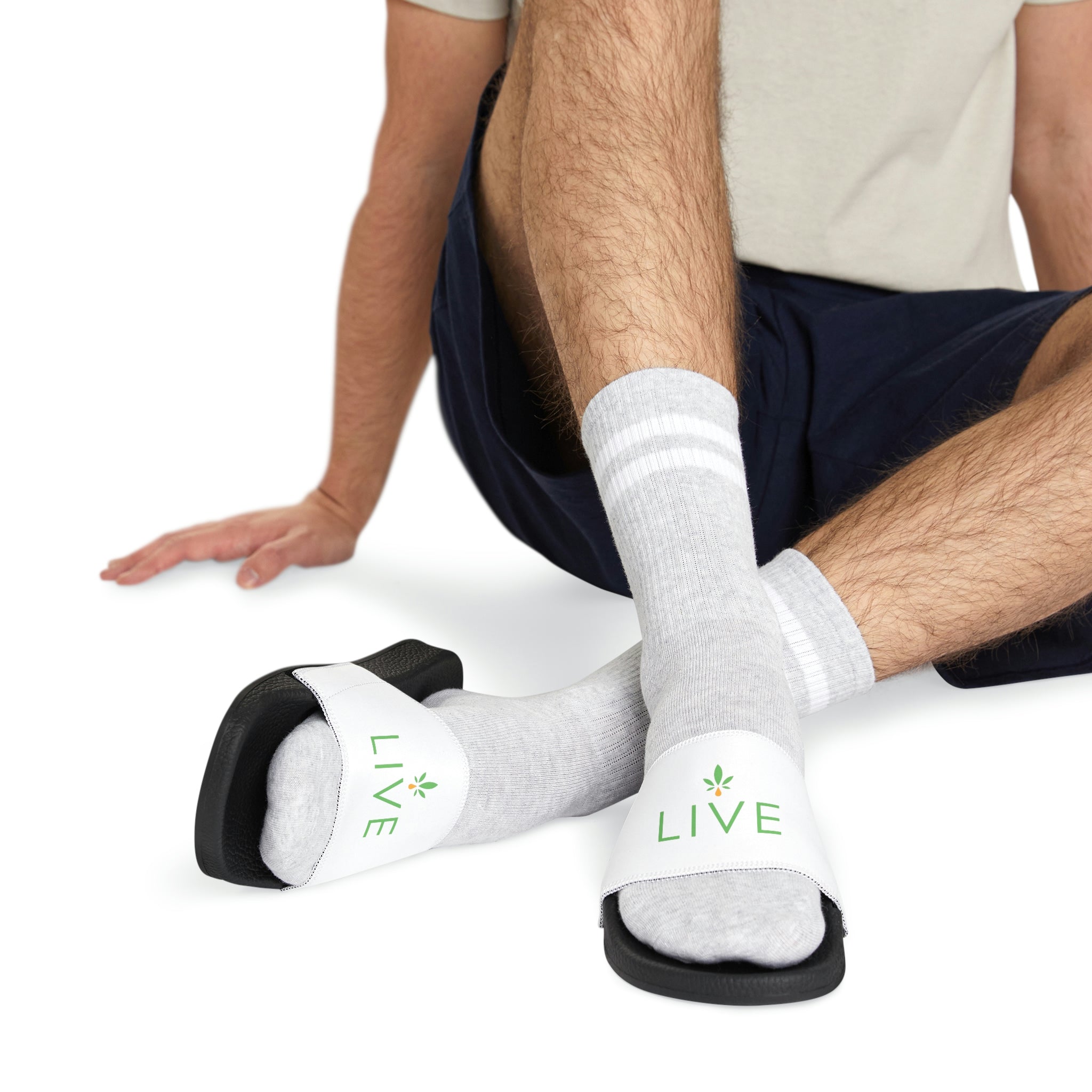Men's Slide Sandals - LIVE