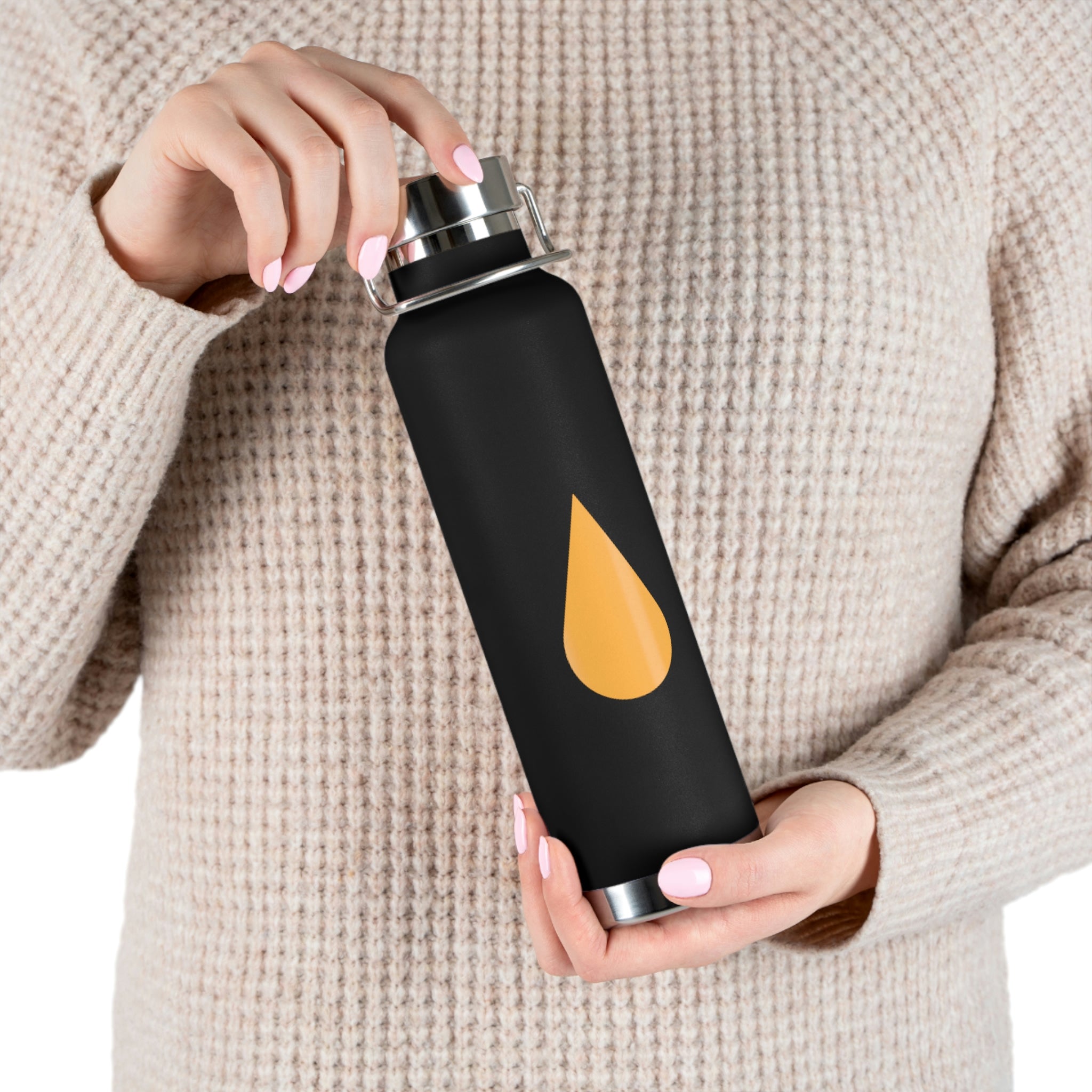Copper Vacuum Insulated Bottle, 22oz - LIVE