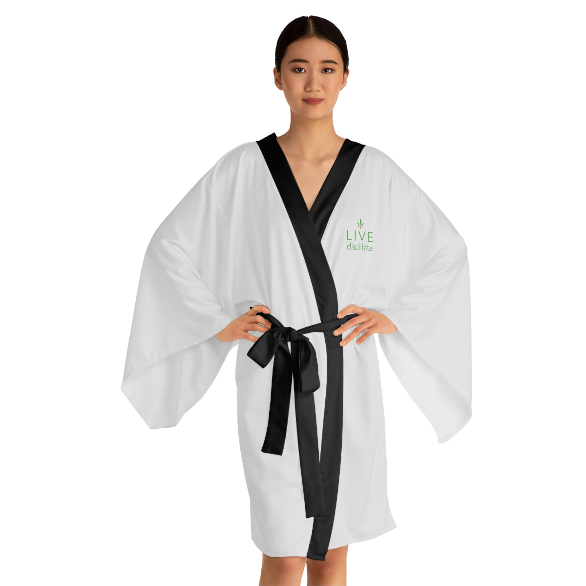 Long Sleeve Kimono Robe - DISTILLATE