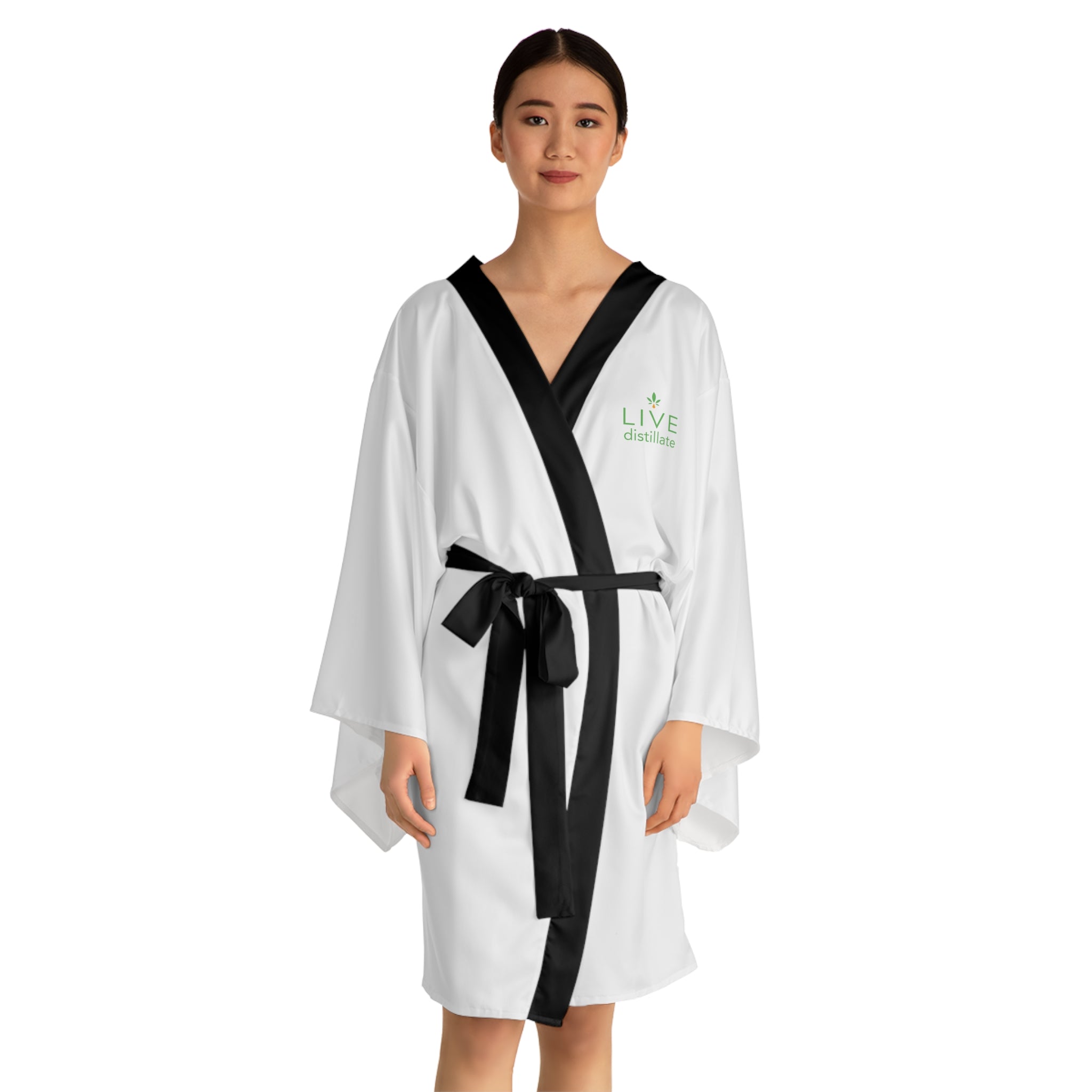 Long Sleeve Kimono Robe - DISTILLATE