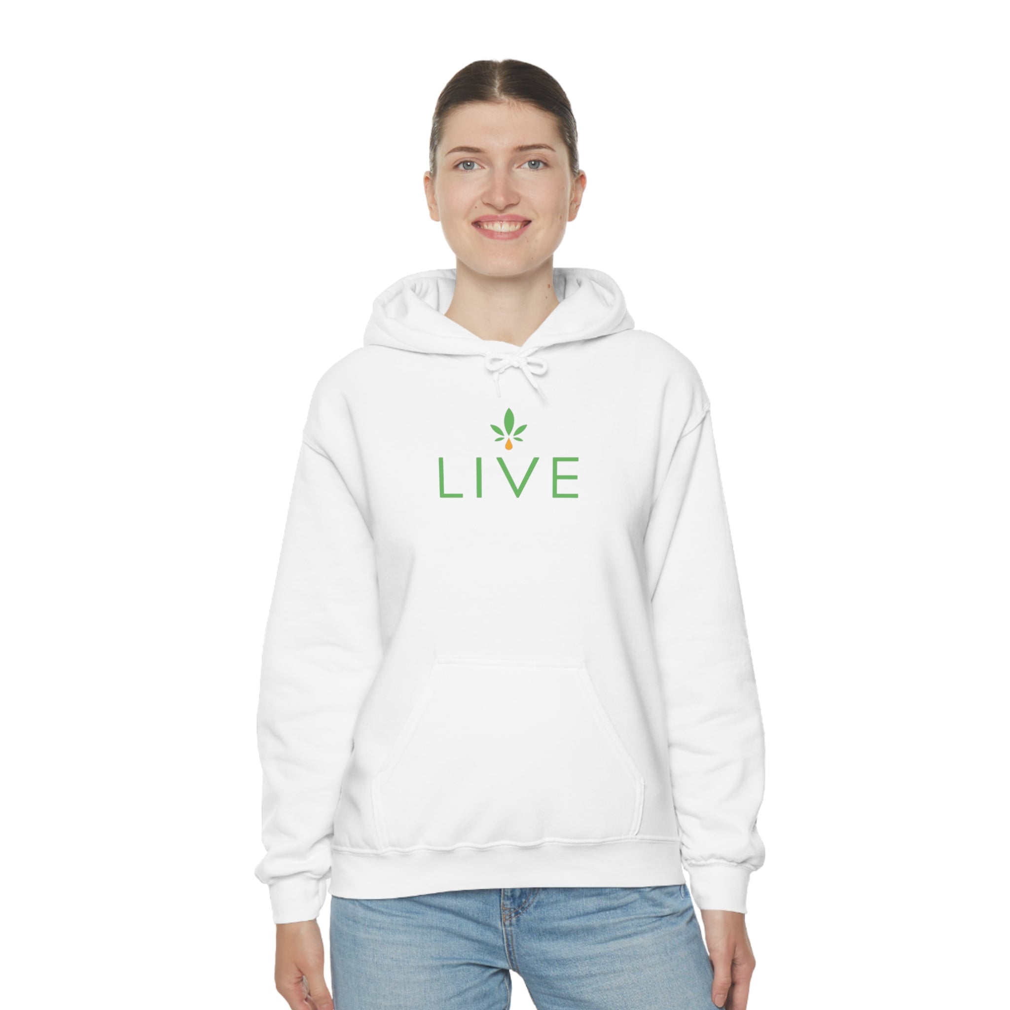 Unisex Heavy Blend™ Hooded Sweatshirt - LIVE & SAUCE