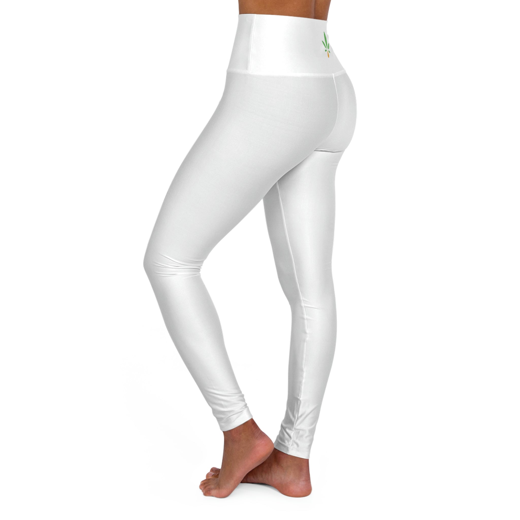 High Waisted Yoga Leggings - LIVE