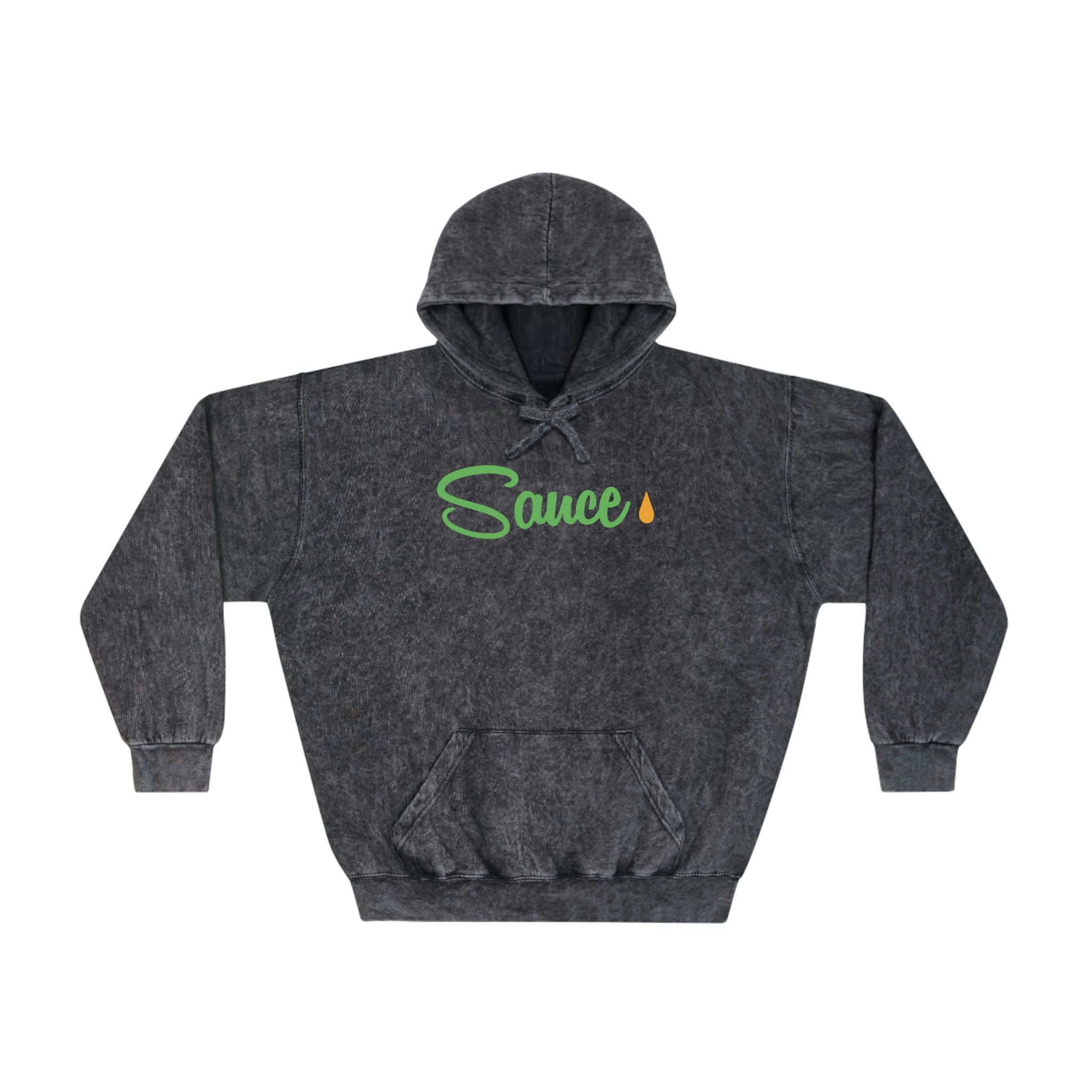 Unisex Mineral Wash Hoodie - SAUCE