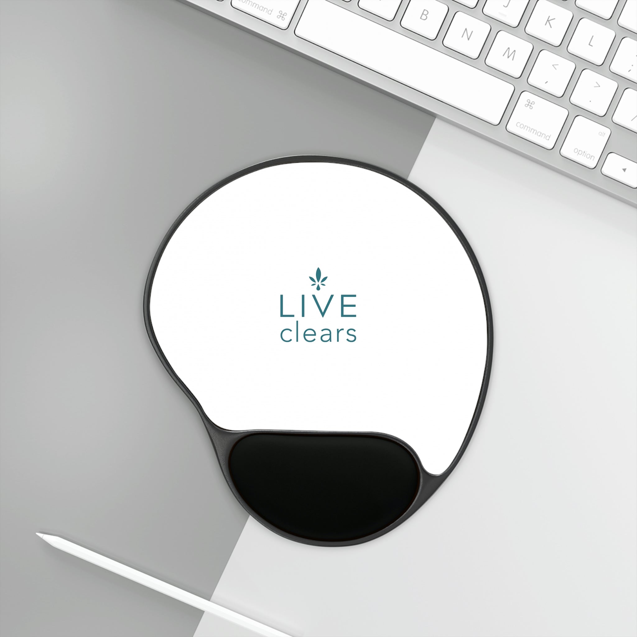 Mouse Pad With Wrist Rest - CLEARS