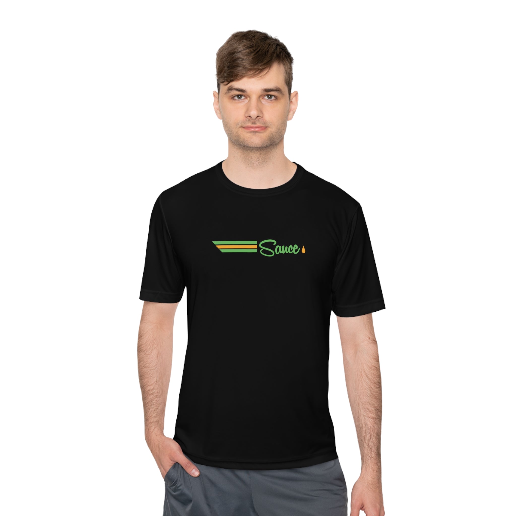 Unisex Moisture Wicking Tee - SAUCE