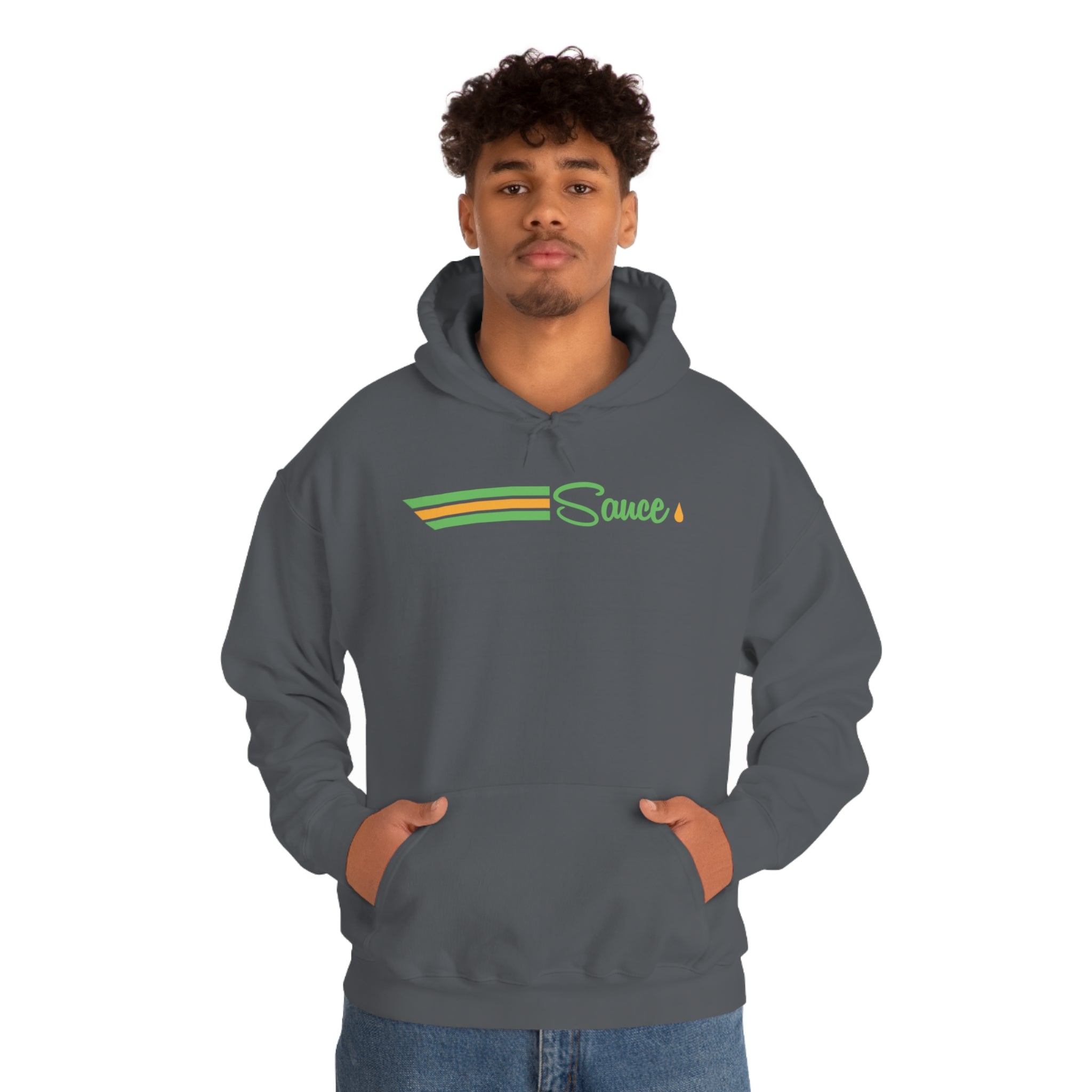 Unisex Heavy Blend™ Hooded Sweatshirt - LIVE & SAUCE