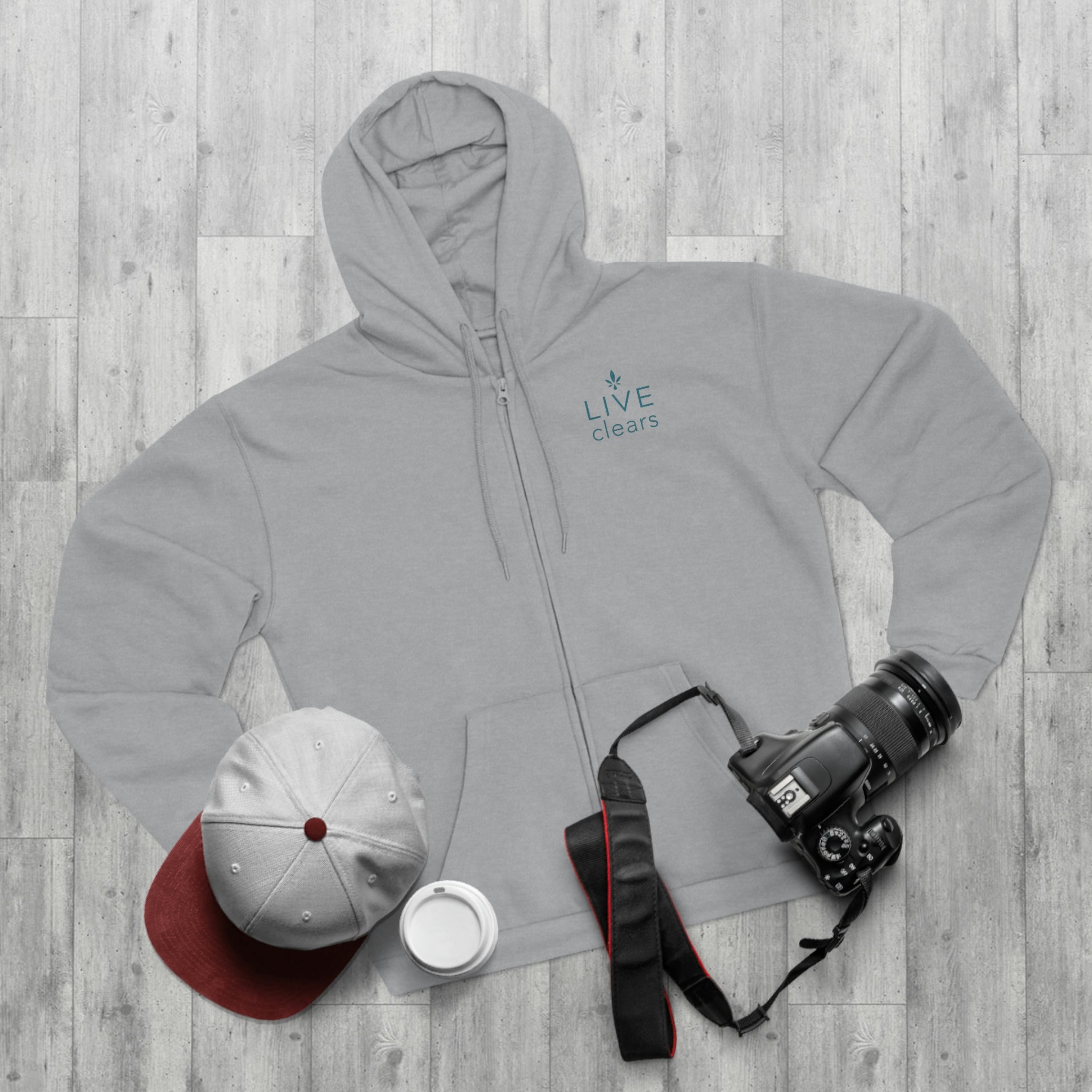 Unisex Hooded Zip Sweatshirt - SUZIES, CLEARS & LIVE