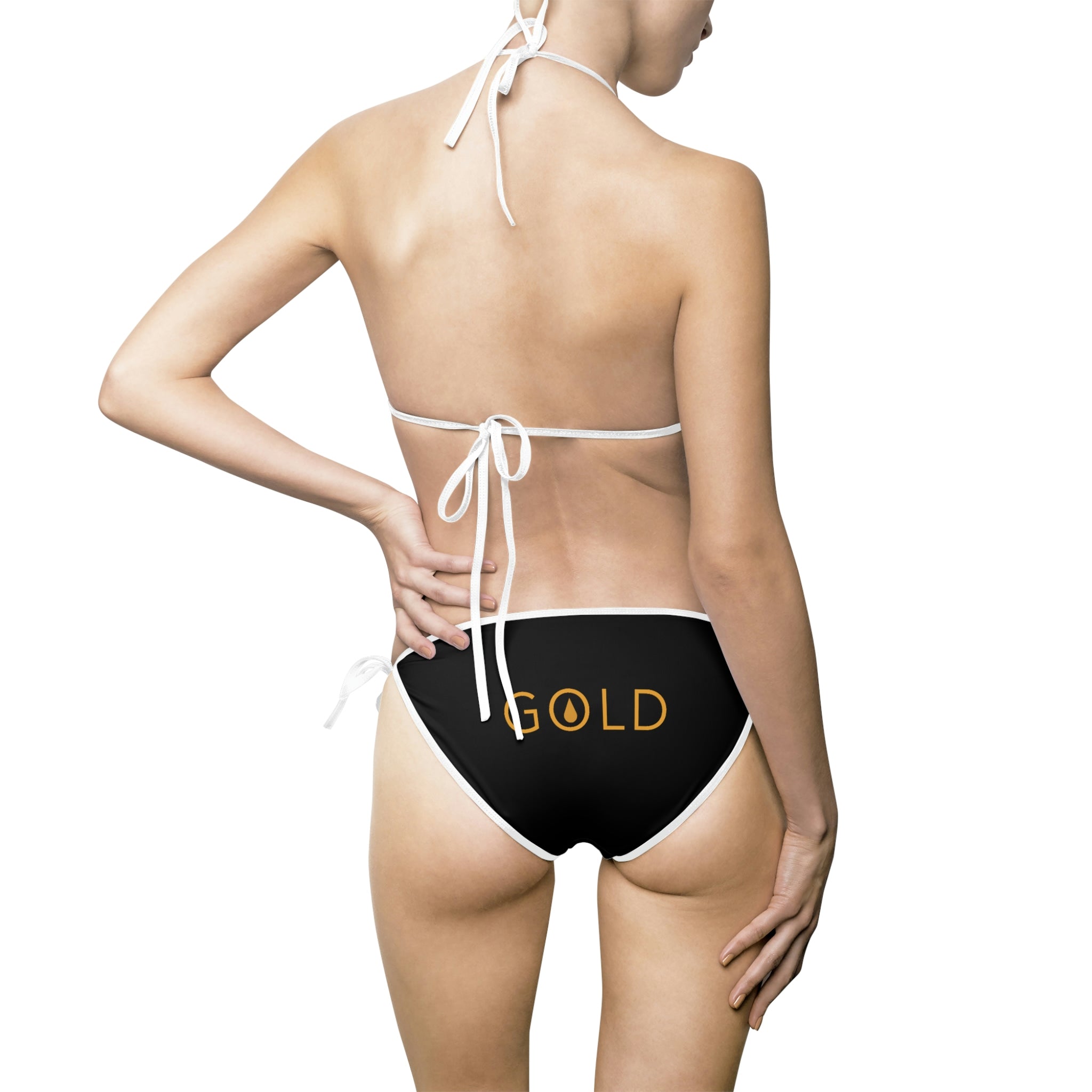Women's Bikini Swimsuit - GOLD